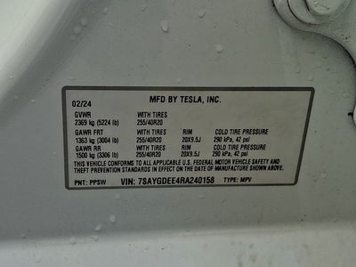 2024 Tesla Model Y Long Range
