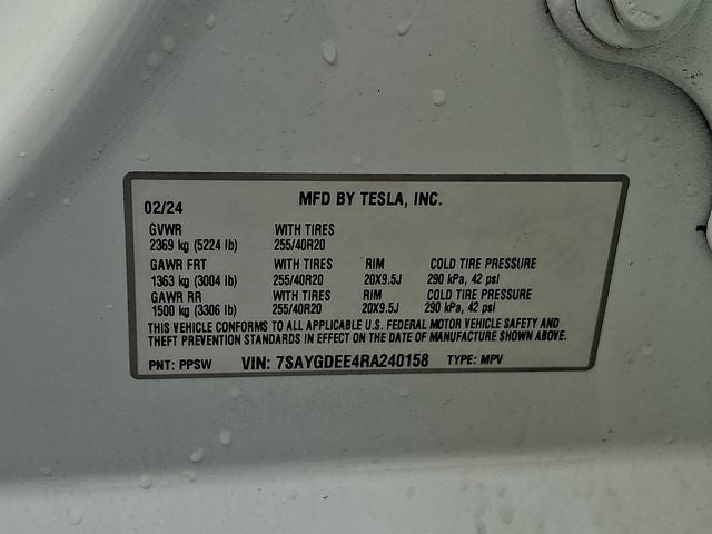 2024 Tesla Model Y Long Range