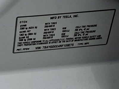 2024 Tesla Model Y Long Range