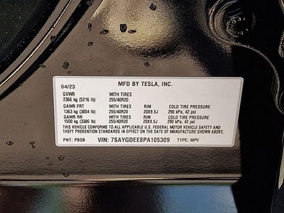 2023 Tesla Model Y Long Range