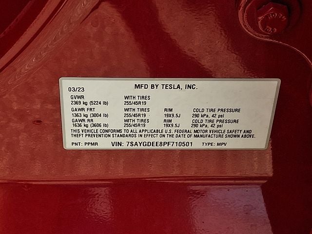 2023 Tesla Model Y Long Range