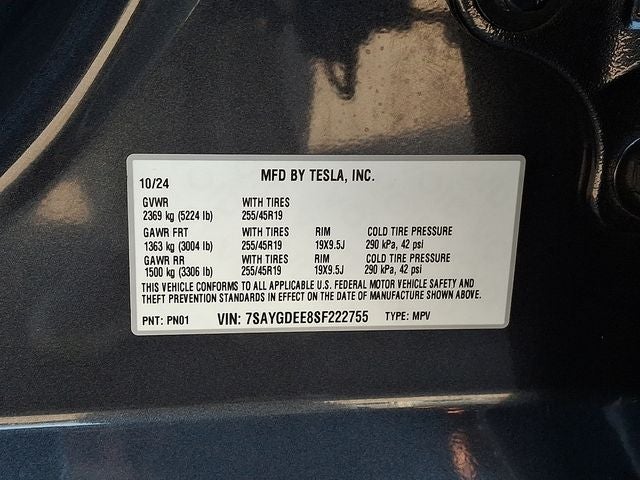 2025 Tesla Model Y Long Range