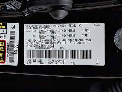 2024 Toyota Sequoia SR5