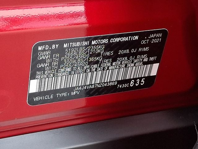 2022 Mitsubishi Outlander SEL