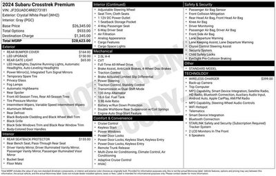 2024 Subaru Crosstrek Premium