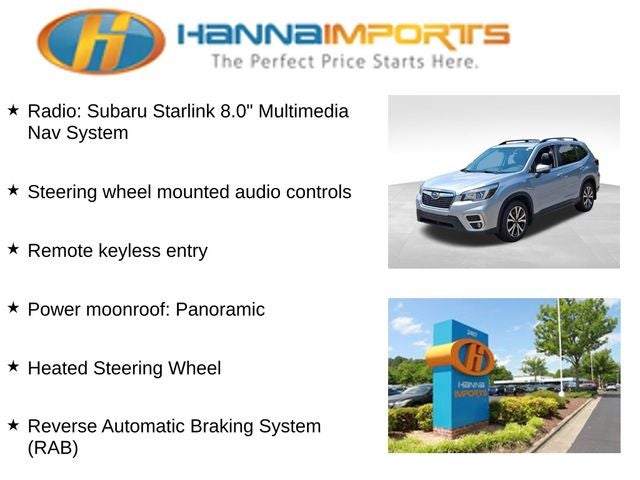 2019 Subaru Forester Limited