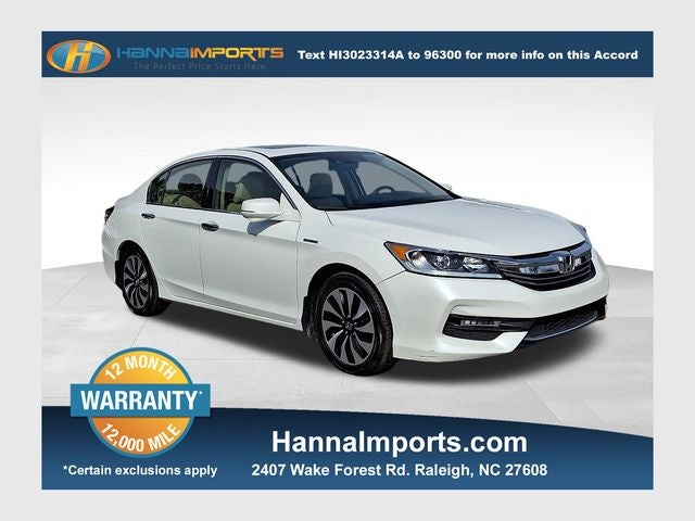 2017 Honda Accord Hybrid EX-L