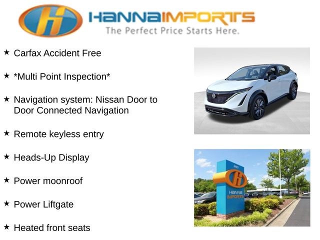 2023 Nissan Ariya EVOLVE+ e-4ORCE