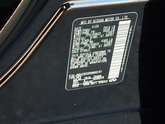 2025 INFINITI QX80 AUTOGRAPH