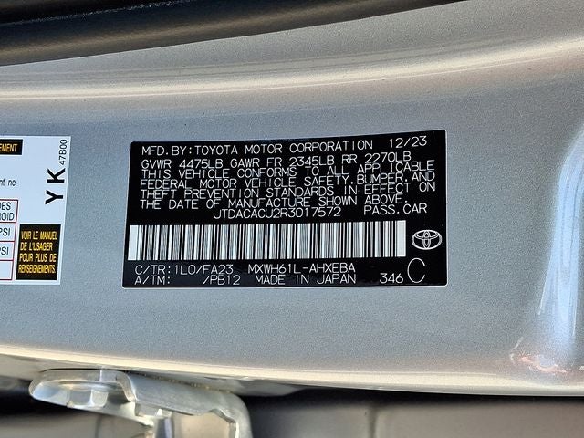 2024 Toyota Prius Prime SE