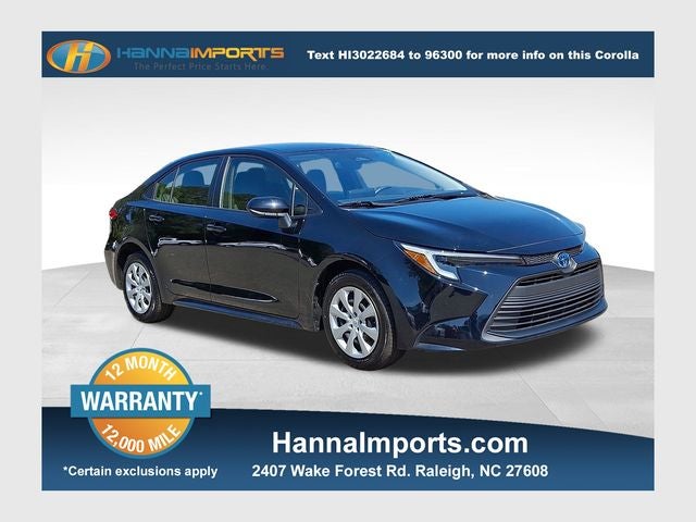 2024 Toyota Corolla Hybrid LE