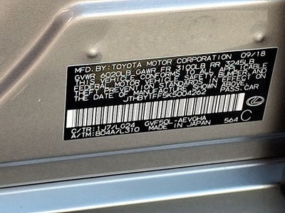 2019 Lexus LS 500h Base