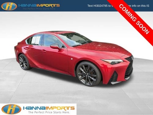 2023 Lexus IS 350 F SPORT