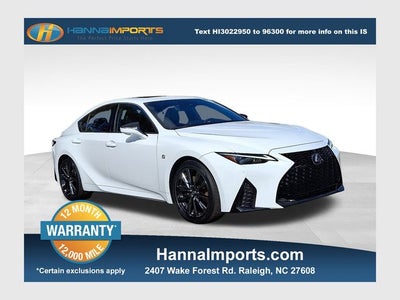 2023 Lexus IS 350 F SPORT