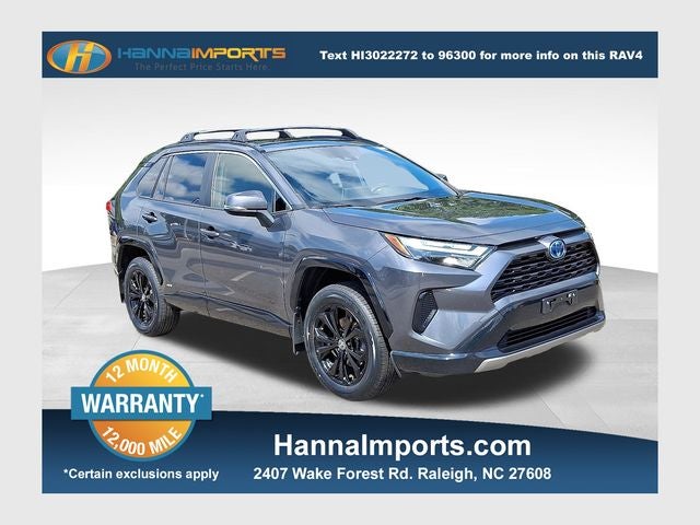 2022 Toyota RAV4 Hybrid SE