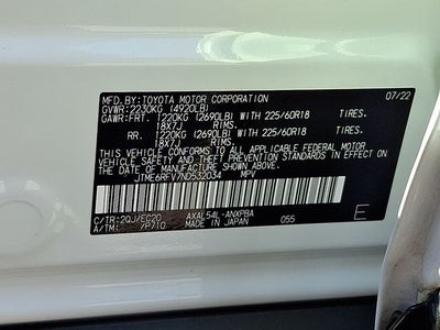 2022 Toyota RAV4 Hybrid XSE
