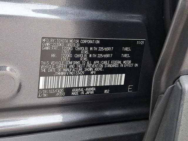 2021 Toyota RAV4 Hybrid XLE