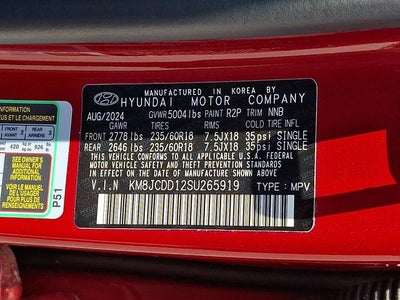 2025 Hyundai Tucson Hybrid SEL Convenience