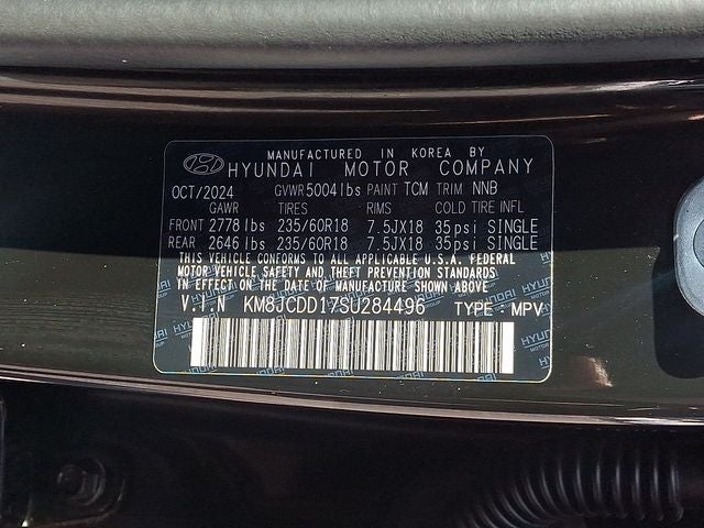 2025 Hyundai Tucson Hybrid SEL Convenience