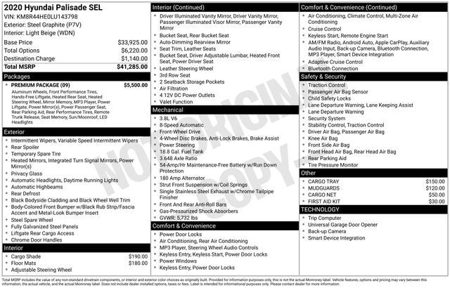 2020 Hyundai Palisade SEL