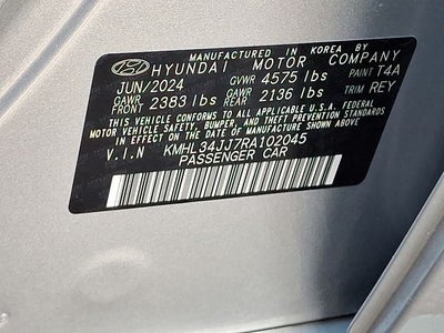 2024 Hyundai Sonata Hybrid SEL