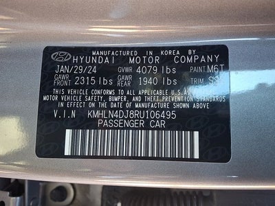 2024 Hyundai Elantra Hybrid Limited