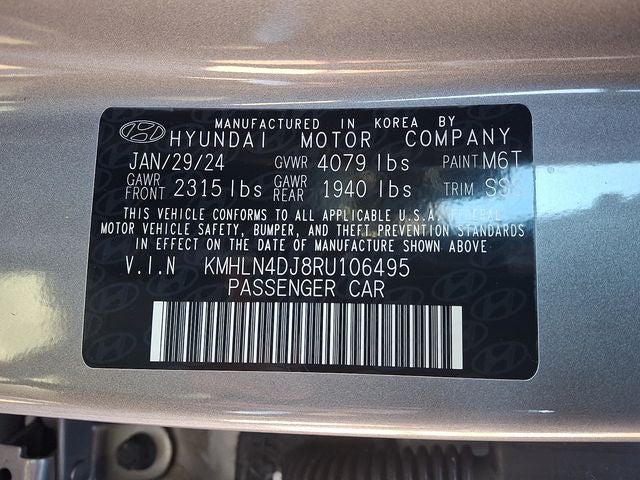 2024 Hyundai Elantra Hybrid Limited