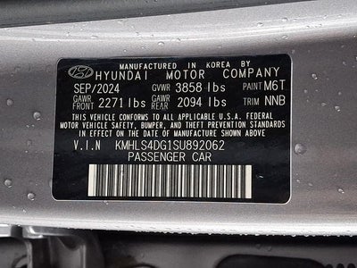 2025 Hyundai Elantra SEL Convenience