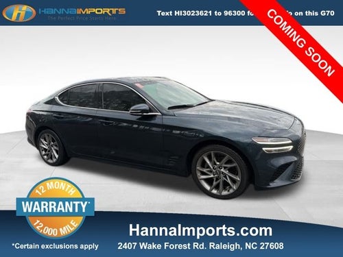 2022 Genesis G70 2.0T