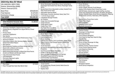 2024 Kia Niro EV Wind