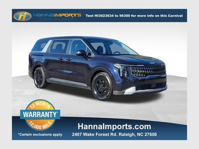 2025 Kia Carnival LXS
