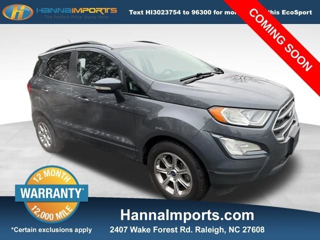 2020 Ford EcoSport SE