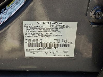 2020 Ford EcoSport SE