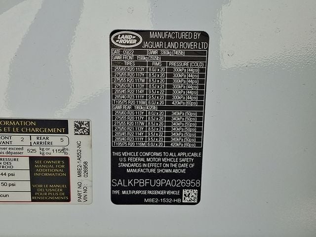 2023 Land Rover Range Rover SE LWB