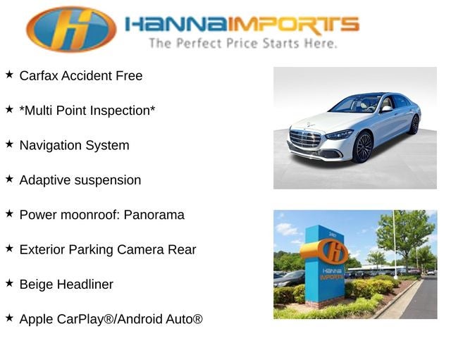 2023 Mercedes-Benz S-Class S 500 4MATIC®