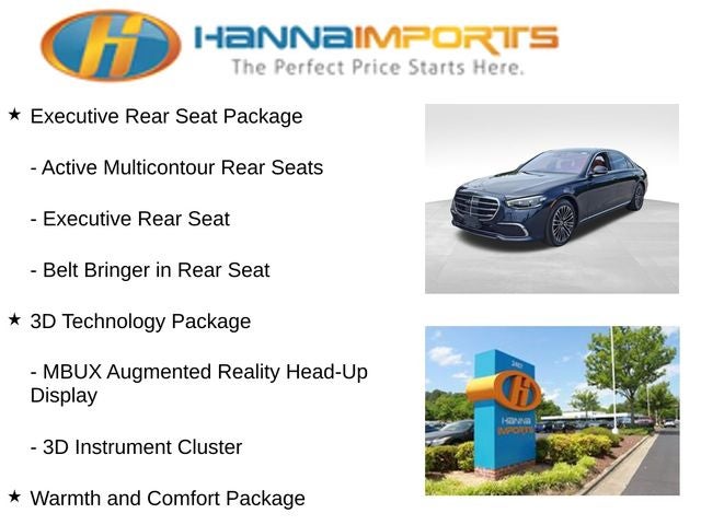 2022 Mercedes-Benz S-Class S 580 4MATIC®