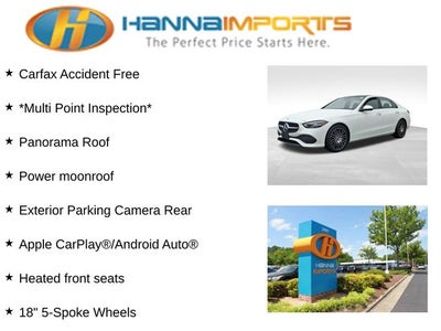 2025 Mercedes-Benz C-Class C 300 4MATIC®