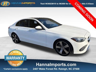 2025 Mercedes-Benz C-Class C 300 4MATIC®