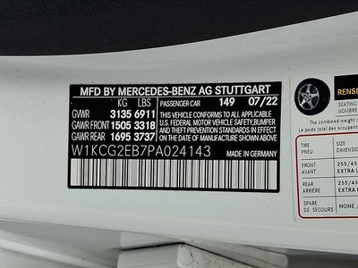 2023 Mercedes-Benz EQS 450 4MATIC®