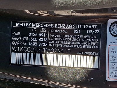 2023 Mercedes-Benz EQS 450 4MATIC®