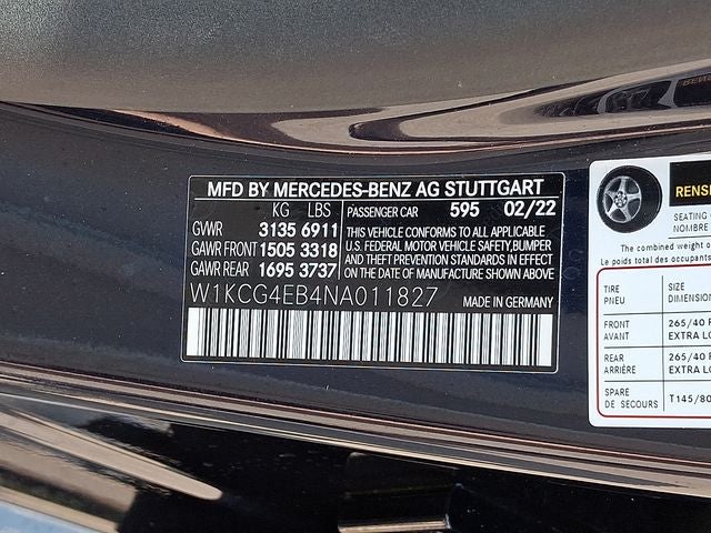 2022 Mercedes-Benz EQS 580 4MATIC®