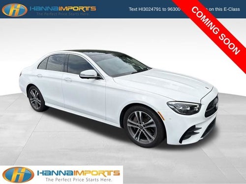 2021 Mercedes-Benz E-Class E 350 4MATIC®