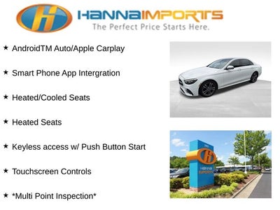 2021 Mercedes-Benz E-Class E 350 4MATIC®