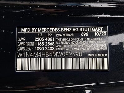 2021 Mercedes-Benz GLB GLB 250 4MATIC®
