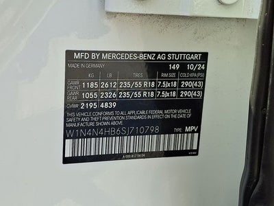 2025 Mercedes-Benz GLA GLA 250 4MATIC®