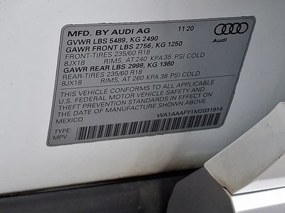 2021 Audi Q5 45 Premium quattro