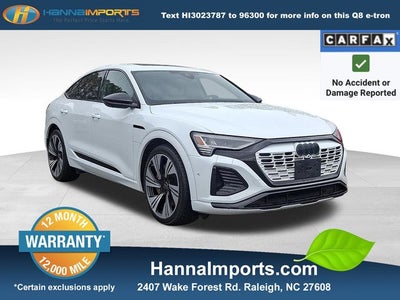2024 Audi Q8 Sportback e-tron Prestige S line quattro