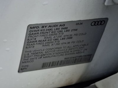 2024 Audi Q5 45 S line Premium Plus quattro