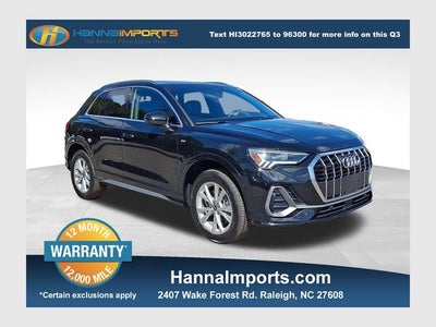2022 Audi Q3 Premium Plus S Line quattro