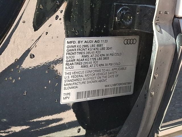 2024 Audi Q7 55 Premium Plus quattro